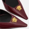 Pantofi cu baretă din piele La Medusa 85 mm Pantofi cu baretă din piele La Medusa 85 mm