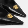 Pantofi cu baretă din piele La Medusa 85 mm Pantofi cu baretă din piele La Medusa 85 mm