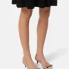 Pantofi cu baretă din piele lăcuită cu fundă Gianni Ribbon 45 mm Pantofi cu baretă din piele lăcuită cu fundă Gianni Ribbon 45 mm
