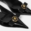Pantofi cu baretă din piele lăcuită cu fundă Gianni Ribbon 45 mm Pantofi cu baretă din piele lăcuită cu fundă Gianni Ribbon 45 mm
