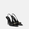 Pantofi cu baretă din piele lăcuită Gianni Ribbon 110 mm Pantofi cu baretă din piele lăcuită Gianni Ribbon 110 mm