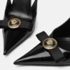 Pantofi cu baretă din piele lăcuită Gianni Ribbon 110 mm Pantofi cu baretă din piele lăcuită Gianni Ribbon 110 mm
