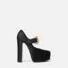 Pantofi cu platformă din satin Hurley Pantofi cu platformă din satin Hurley