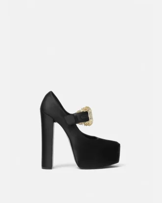 Pantofi cu platformă din satin Hurley