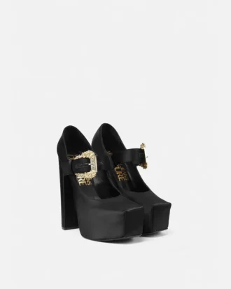 Pantofi cu platformă din satin Hurley