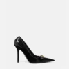 Pantofi cu toc din piele lăcuită Gianni Ribbon 110 mm Pantofi cu toc din piele lăcuită Gianni Ribbon 110 mm