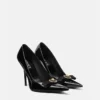 Pantofi cu toc din piele lăcuită Gianni Ribbon 110 mm Pantofi cu toc din piele lăcuită Gianni Ribbon 110 mm