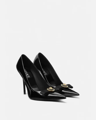 Pantofi cu toc din piele lăcuită Gianni Ribbon 110 mm Pantofi cu toc din piele lăcuită Gianni Ribbon 110 mm