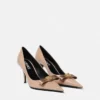 Pantofi cu vârf ascuțit din piele lăcuită Gianni Ribbon 85 mm Pantofi cu vârf ascuțit din piele lăcuită Gianni Ribbon 85 mm