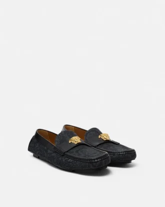 Pantofi din pânză jacquard La Medusa Pantofi din pânză jacquard La Medusa