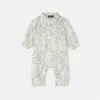 Pijama din bumbac jersey cu imprimeu pentru bebeluși Pijama din bumbac jersey cu imprimeu pentru bebeluși