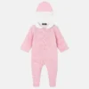 Pijama din bumbac jersey cu imprimeu pentru bebeluși