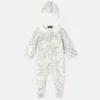 Pijama din bumbac jersey cu imprimeu pentru bebeluși