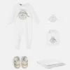 Pijama din bumbac jersey cu imprimeu pentru bebeluși Pijama din bumbac jersey cu imprimeu pentru bebeluși