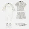 Pijama din bumbac jersey cu imprimeu pentru bebeluși Pijama din bumbac jersey cu imprimeu pentru bebeluși