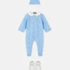 Pijama din bumbac jersey cu imprimeu pentru bebeluși