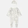 Pijama din bumbac jersey cu imprimeu pentru bebeluși