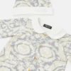 Pijama din bumbac jersey cu imprimeu pentru bebeluși