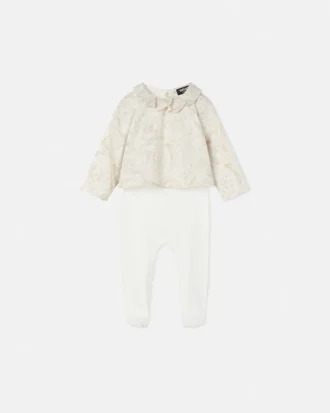 Pijama din bumbac pentru bebeluși