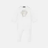 Pijama pentru bebeluși din tricou de bumbac cu ornamente Pijama pentru bebeluși din tricou de bumbac cu ornamente