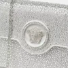 Pochetă din satin cu detalii La Medusa Pochetă din satin cu detalii La Medusa