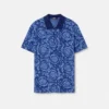 Polo din bumbac jacquard piqué Polo din bumbac jacquard piqué