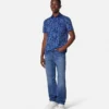 Polo din bumbac jacquard piqué Polo din bumbac jacquard piqué