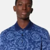 Polo din bumbac jacquard piqué Polo din bumbac jacquard piqué