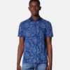 Polo din bumbac jacquard piqué Polo din bumbac jacquard piqué