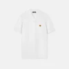 Polo din bumbac piqué brodat Polo din bumbac piqué brodat