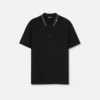 Polo din bumbac piqué brodat Polo din bumbac piqué brodat