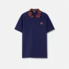 Polo din bumbac piqué brodat Polo din bumbac piqué brodat