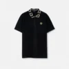 Polo din bumbac piqué brodat Polo din bumbac piqué brodat