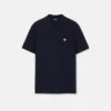 Polo din bumbac piqué brodat Polo din bumbac piqué brodat