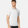 Polo din bumbac piqué brodat Polo din bumbac piqué brodat