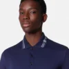 Polo din bumbac piqué brodat Polo din bumbac piqué brodat