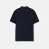Polo din bumbac piqué brodat Polo din bumbac piqué brodat