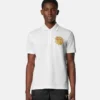 Polo din bumbac piqué brodat Polo din bumbac piqué brodat