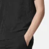 Polo din tricot de mătase și bumbac Polo din tricot de mătase și bumbac