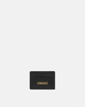 Portcard din piele Versace Tag