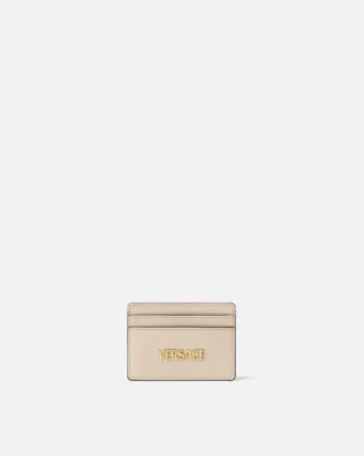 Portcard din piele Versace Tag