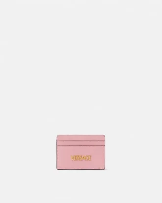 Portcard din piele Versace Tag