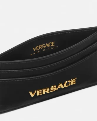 Portcard din piele Versace Tag