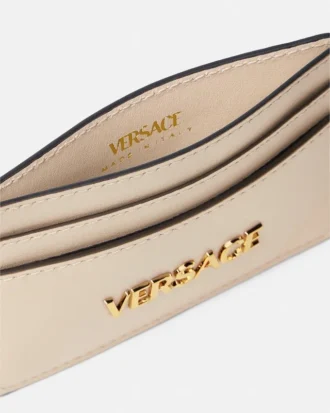 Portcard din piele Versace Tag