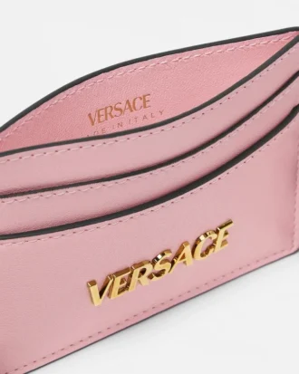 Portcard din piele Versace Tag