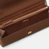 Portofel din piele V cu lanț Portofel din piele V cu lanț