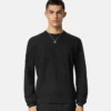 Pulover din tricot jacquard de mătase și bumbac Pulover din tricot jacquard de mătase și bumbac