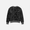 Pulover din tricotaj din bumbac jacquard pentru copii