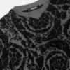 Pulover din tricotaj din bumbac jacquard pentru copii