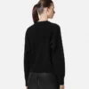 Pulover tricotat cu broderie Barocco Leaf Pulover tricotat cu broderie Barocco Leaf